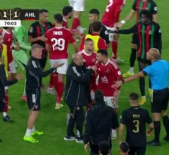 مباراة الاهلي والجيش الملكي المغربي