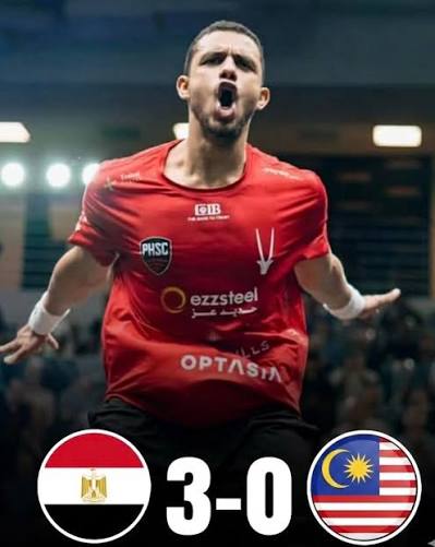 مصطفى عسل يفوز 3-0 ويتأهل لربع نهائي بريطانيا للإسكواش