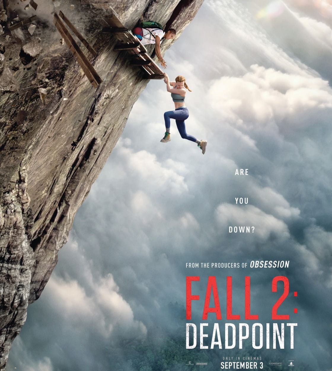 مغامرة «FALL 2: DEADPOINT» تصل إلى السينمات السعودية.. مرتفعات شاهقة وهاجس البقاء