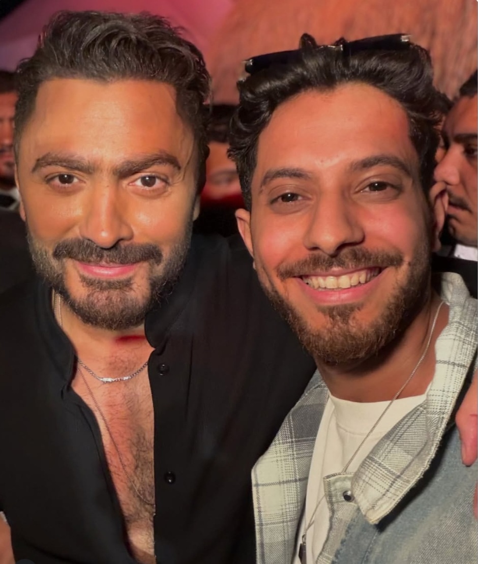 تامر حسني ومؤمن خالد